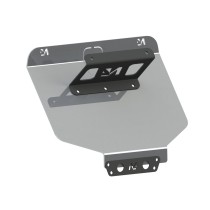 Ski de Protection de Sortie de Pare-Chocs Arrière en Alu 6 mm pour Dacia Duster (après 2013, sans AdBlue)