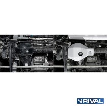 PLAQUE DE PROTECTION DE DIFFERENTIEL AVANT 4mm de marque RIVAL pour SUZUKI JIMNY 2018- à aujourd'hui