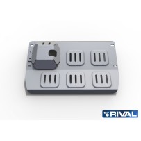 PLAQUE DE PROTECTION DE DIFFERENTIEL AVANT 6mm de marque RIVAL pour SUZUKI JIMNY 2018- (bO41)