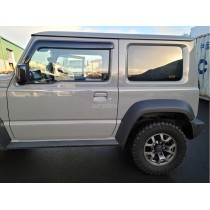Déflecteurs d'aire de vitre avant pour Jimny après 2018-  montage collé