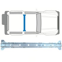 Panneau de réparation renforçant le plancher pour Suzuki Samurai 1981-2004