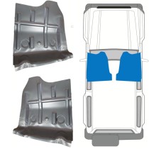 PANNEAU DE RÉPARATION DU PLANCHER AVANT KIT DROITE PLUS GAUCHE POUR SUZUKI SAMURAI 1981-2004