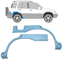 Panneau de réparation arc d'aile arrière / Ensemble pour Suzuki Grand Vitara 1997-2005