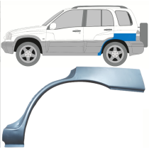 Panneau de réparation arc d'aile arrière / Gauche pour Suzuki Grand Vitara 1997-2005