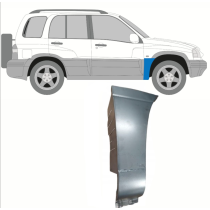 Panneau de réparation de laile avant Droite pour Suzuki Grand Vitara 1997-2005