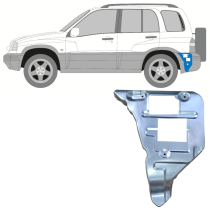 Panneau de réparation de la fixation du pare-chocs arrière Gauche pour Suzuki Grand Vitara 1997-2005