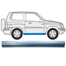 Réparation bas de caisse Gauche   Droite (symétrique) pour Suzuki Grand Vitara (court) 1997-2005
