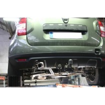 Ligne d'échappement complète après fap, Dacia Duster 1 phase 2, 1.5DCI 4x4, 2014-2017