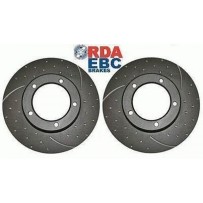 DISQUE de FREIN Avant Ø 280mm Rainuré/Pointé RDA Pour DACIA Duster (La Paire)