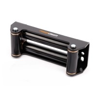 Ecubier à rouleaux en noir métal Warn pour treuil série G2 Hydraulique pour tambour de 10"