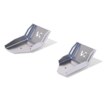 Protections ancrages de tirants de pont arrière en aluminium 4mm pour INEOS Grenadier