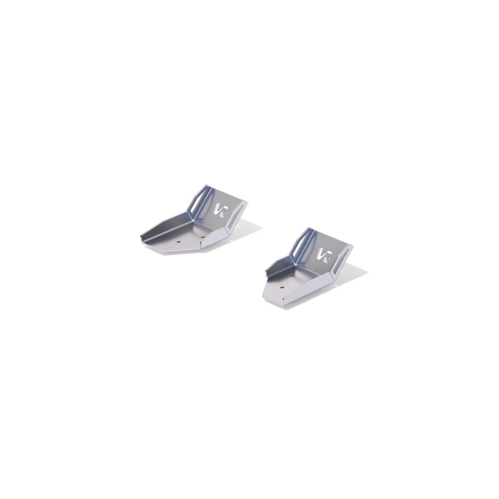 Protections ancrages de tirants de pont arrière en aluminium 4mm pour INEOS Grenadier