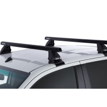 Kit 2 barres de toit Heavy Duty noire 1250mm série 2500 Toyota Hilux Revo 2015-