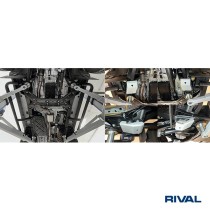 BLINDAGE TIRANT DE PONTS ALUMINIUM 6 MM RIVAL POUR INEOS GRENADIER