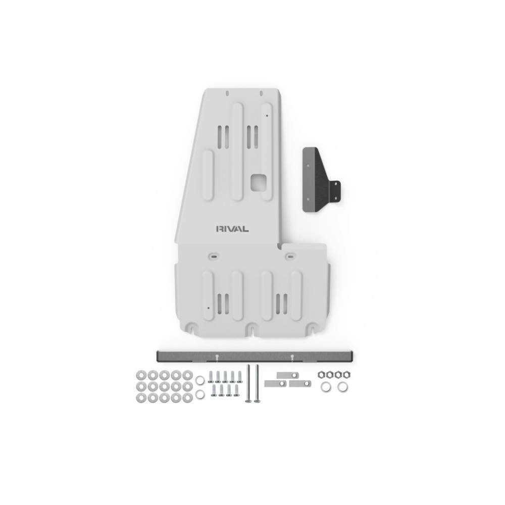 BLINDAGE AVANT SOUS MOTEUR ALUMINIUM 6 MM RIVAL POUR INEOS GRENADIER