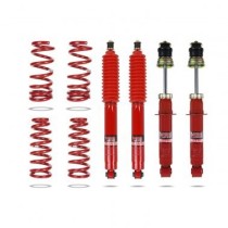 KIT DE SUSPENSION PEDDERS SANS REHAUSSE TARAGE CONFORT POUR MITSUBISHI PAJERO IV LONG A PARTIR DE 2006