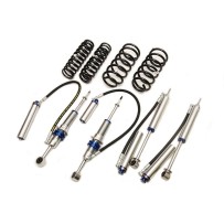 KIT DE SUSPENSION TERRAIN TAMER AVEC AMORTISSEUR PRO SHOCK REHAUSSE +40/50MM POUR MITSUBISHI PAJERO 3 ET 4