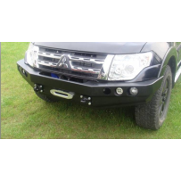 PARE CHOC AVANT F4X4 POUR MITSUBISHI PAJERO IV DE 2006 A 2015