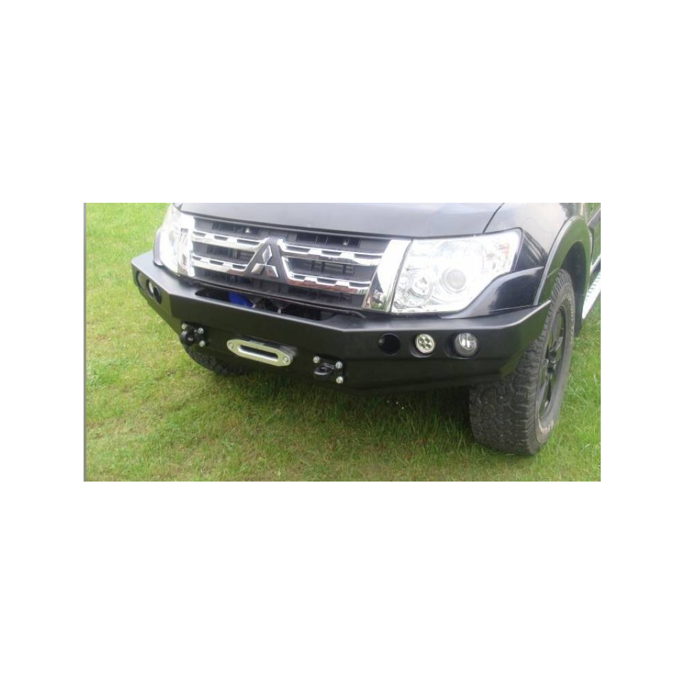 PARE CHOC AVANT F4X4 POUR MITSUBISHI PAJERO IV DE 2006 A 2015