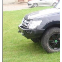 PARE CHOC AVANT F4X4 POUR MITSUBISHI PAJERO IV DE 2006 A 2015