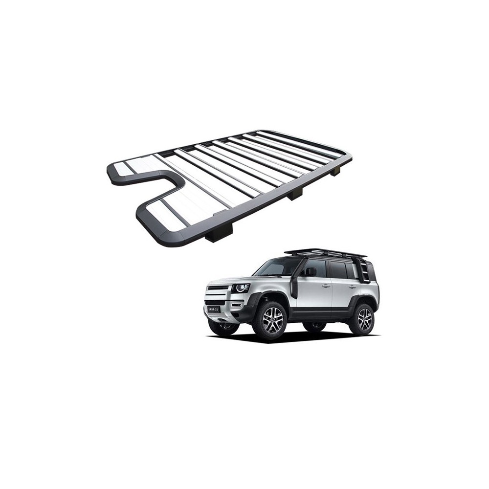 GALERIE DE TOIT EN ALUMINIUM POUR NEW DEFENDER
