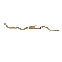 Ligne d'échappement complète en Inox 3" après turbo King Brown Toyota Land Cruiser HDJ100