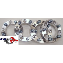 KIT DE 4 ELARGISSEURS DE VOIES EN ALUMINIUM 30 MM POUR LAND ROVER DISCOVERY 3 ET 4 (5x120)