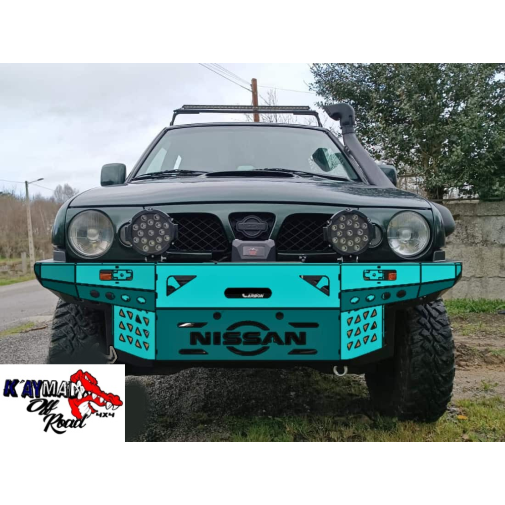 PARE-CHOCS AVANT M2 NISSAN TERRANO 2 BI-PHARE