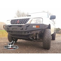PARE-CHOCS AVANT EN MÉTAL MITSUBISHI L200 K74 DE 1996 À 2005