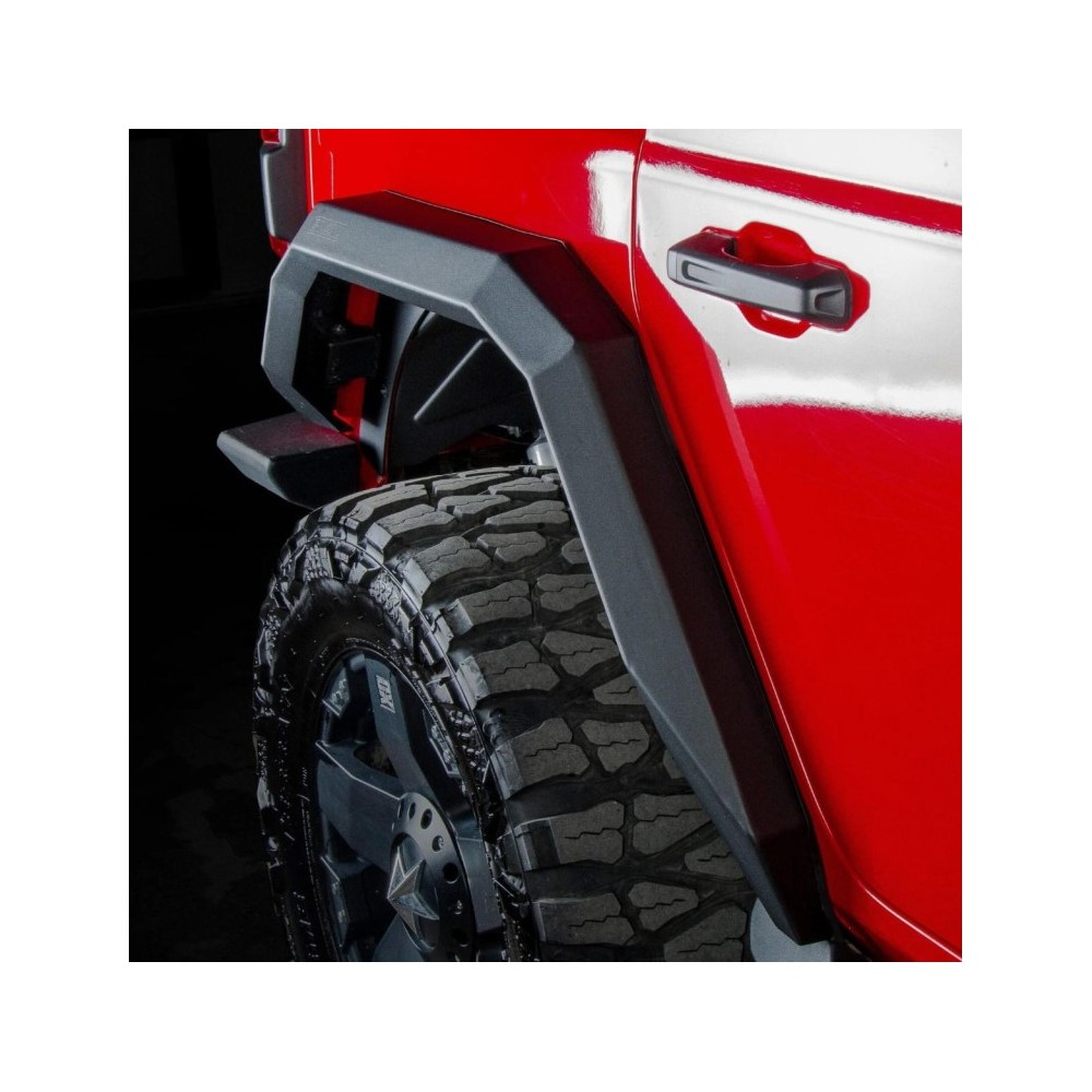 ELARGISSEURS D'AILES ARRIERE (LA PAIRE) POUR JEEP WRANGLER JL 2018+