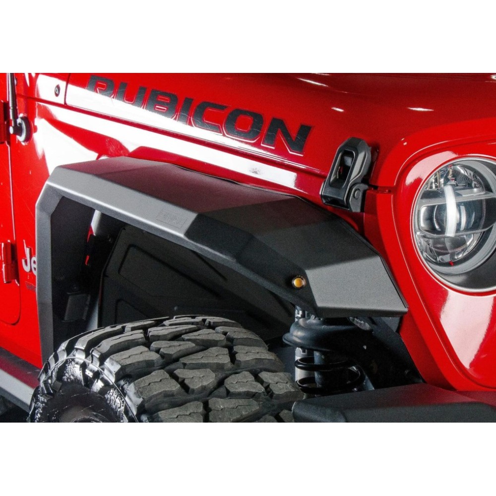 ELARGISSEURS D'AILES AVANT (LA PAIRE) POUR JEEP WRANGLER JL 2018+