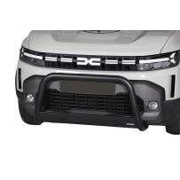 PROTECTION AVANT TUBULAIRE 63MM PARE BUFFLE THERMOLAQUÉ NOIR HOMOLOGUEE CE POUR DACIA DUSTER 2024+