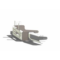 PARE CHOC AVEC KIT DE MONTAGE INTEGRE POUR TREUIL POUR MERCEDES G460/461/463