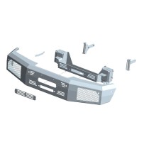 PARE CHOC ET KIT DE MONTAGE INTEGRE POUR TREUIL POUR MERCEDES G350 ET G500 A PARTIR DE 2016