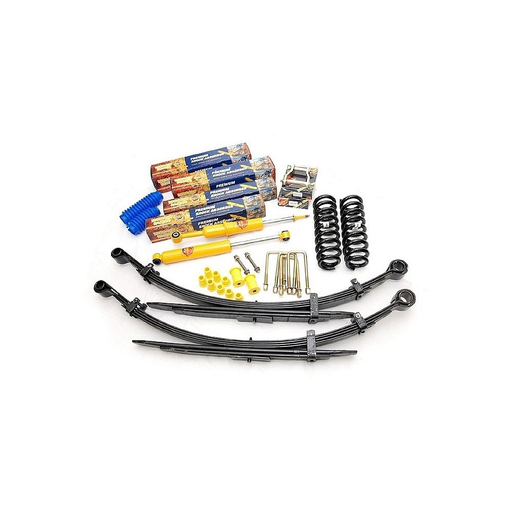 KIT DE SUSPENSION REHAUSSE +40/50MM POUR TOYOTA HILUX REVO TERRAIN TAMER