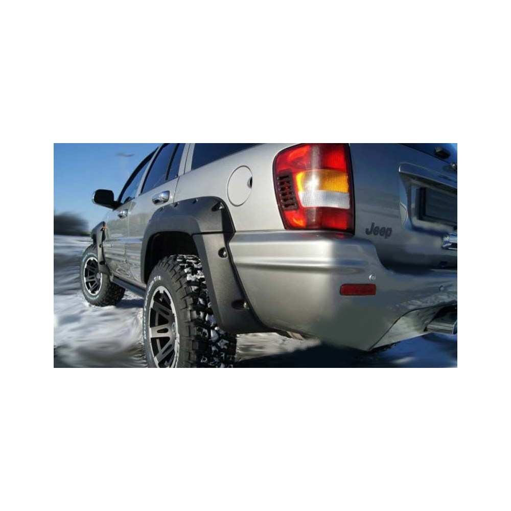 Extension d'ailes 10 cm Pour Jeep Grand Cherokee II WJ / WG 1999 - 2005