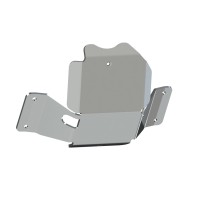 Blindage de protection de nez de pont arrière en aluminium de 8mm pour Nissan Navara D23 NP300 2016-2019