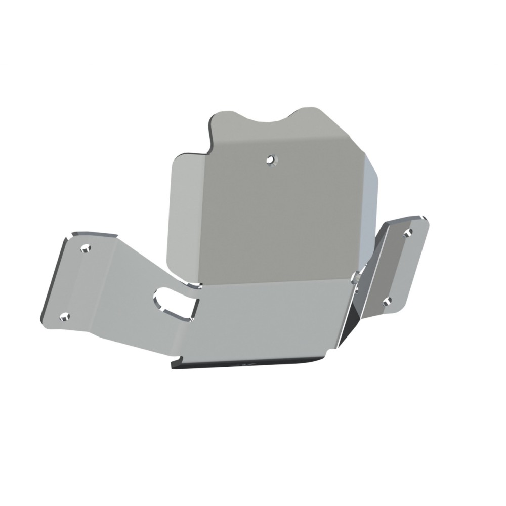 Blindage de protection de nez de pont arrière en aluminium de 8mm pour Nissan Navara D23 NP300 2016-2019