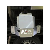 Blindage de protection de nez de pont arrière en aluminium de 8mm pour Nissan Navara D23 NP300 2016-2019