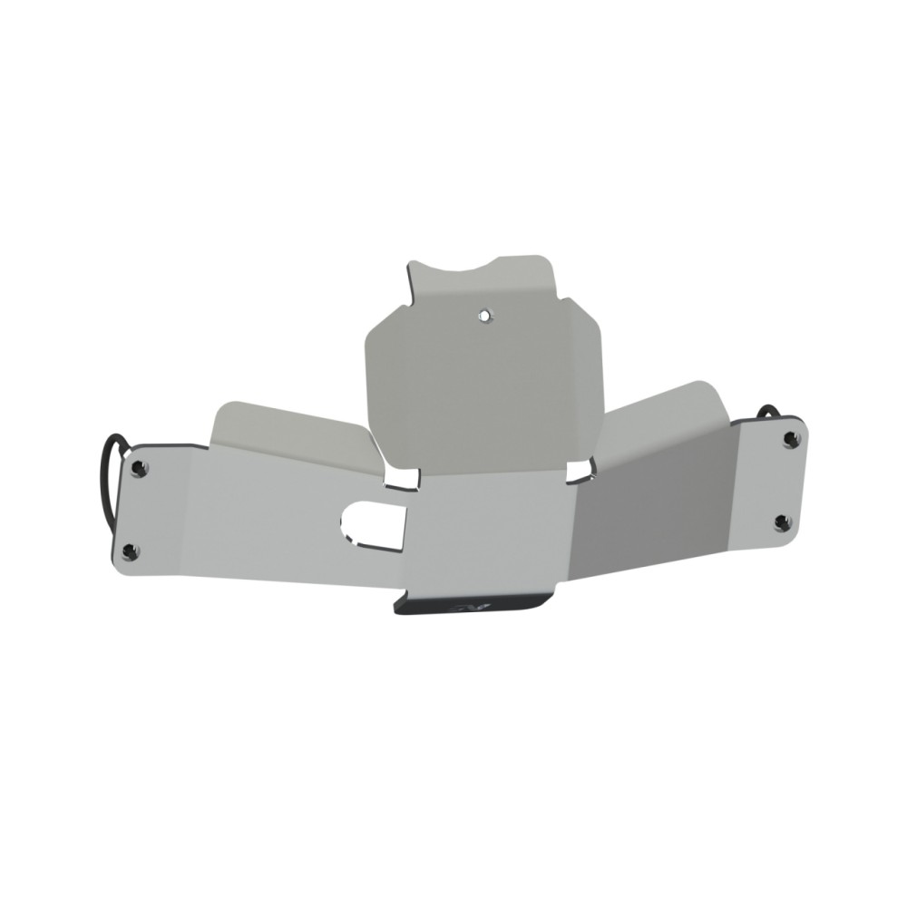 Blindage de protection de nez de pont arrière en aluminium de 8mm pour Nissan Navara D23 après 2019