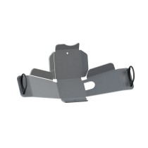 Blindage de protection de nez de pont arrière en aluminium de 8mm pour Nissan Navara D23 après 2019