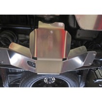 Blindage de protection de nez de pont arrière en aluminium de 8mm pour Nissan Navara D23 après 2019