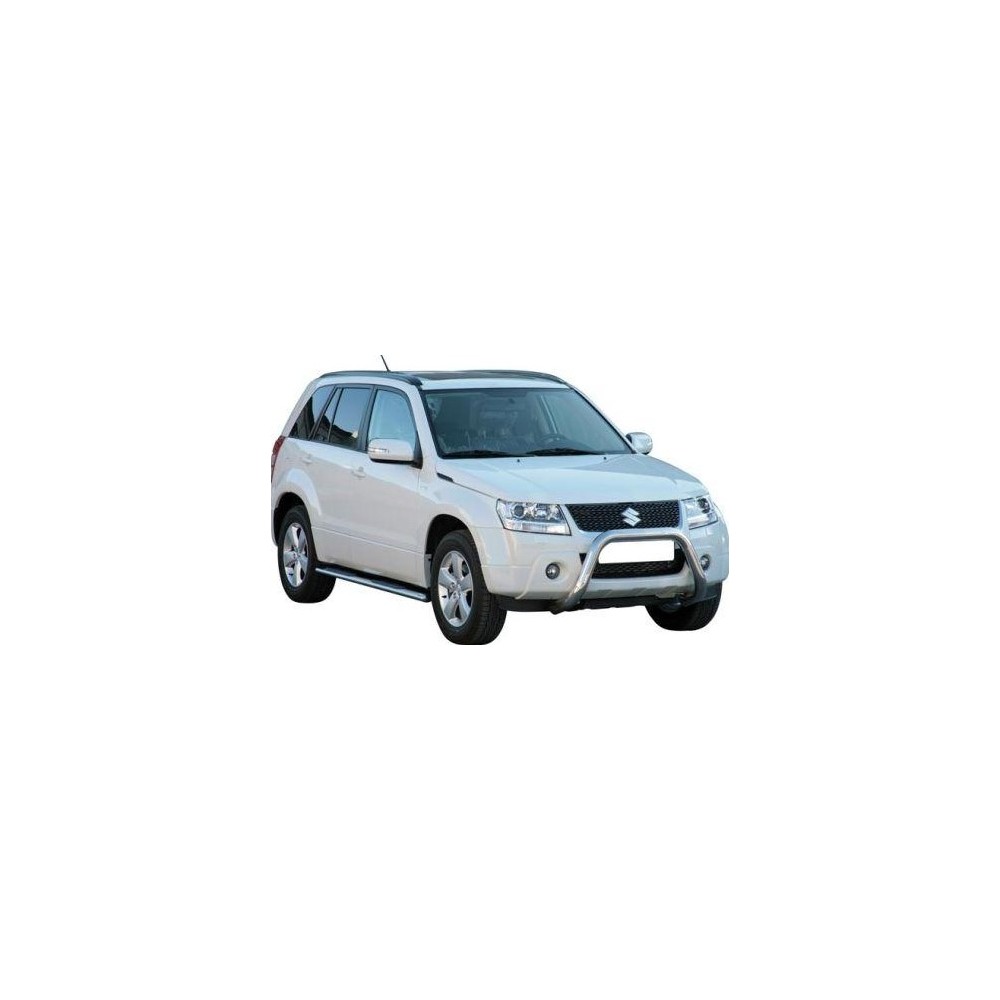 PARE-BUFFLE AVANT TUBULAIRE 76MM INOX HOMOLOGUEE CE POUR SUZUKI GRAND VITARA DE 2009 A 2012