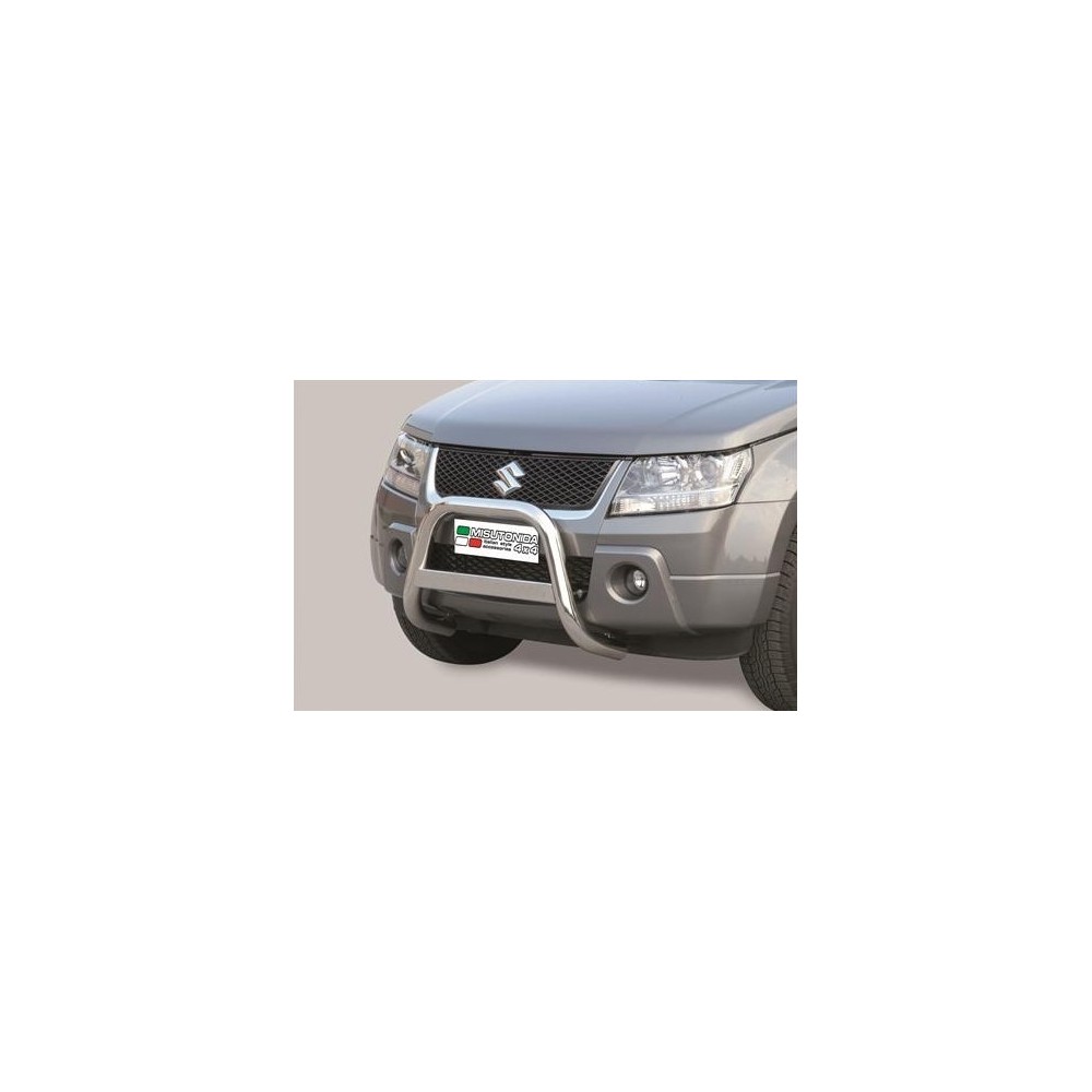 PARE-BUFFLE AVANT TUBULAIRE 63MM INOX HOMOLOGUEE CE POUR SUZUKI GRAND VITARA DE 2005 A 2009