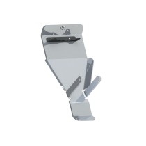 Ski de protection de nez de pont arrière en aluminium de 8mm pour Jeep Wrangler JK