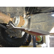 Ski de protection de nez de pont arrière en aluminium de 8mm pour Jeep Wrangler JK