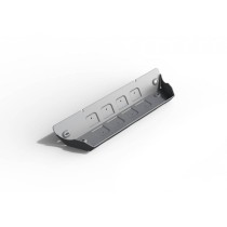 KIT DE 5 BLINDAGES ALUMINIUM 6 MM RIVAL POUR JEEP WRANGLER JK 2.8L DIESEL 4 PORTES