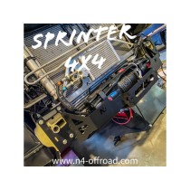 Platine treuil intégrée pare-chocs Sprinter W906 W907 BVA