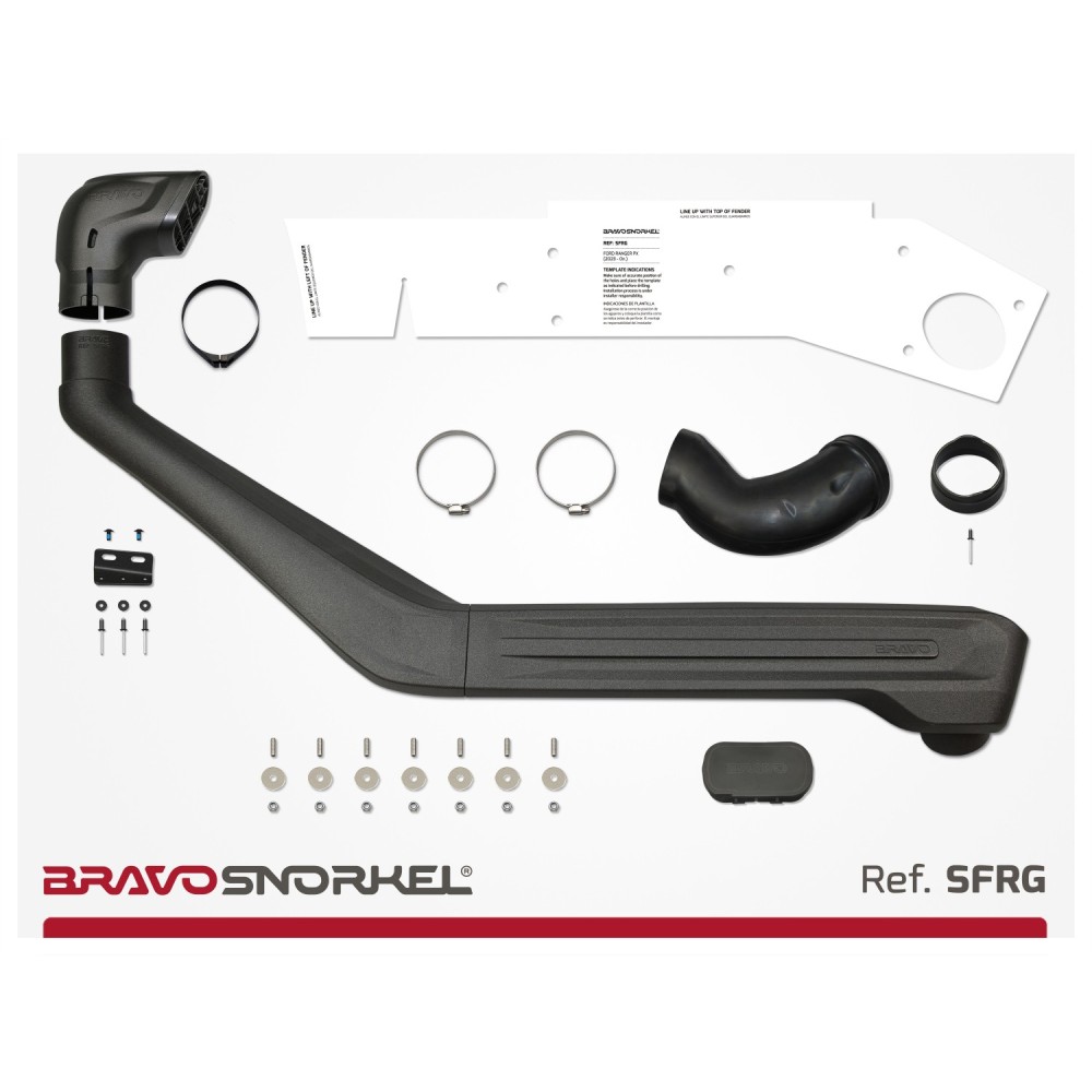 SNORKEL POUR FORD RANGER PX (2023 - ) SNORKEL POUR FORD RANGER PX (2023 - )