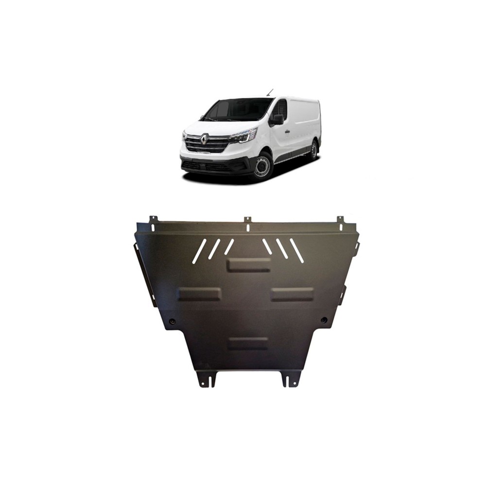 TOLES De Protections de soubassement pour Renault TRAFIC (2023+) TOLES De Protections de soubassement pour Renault TRAFIC (2023+)
